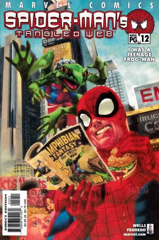 Spider-Man\'s Tangled Web #12 (2002) VF (8.0) Marvel  over $50.00