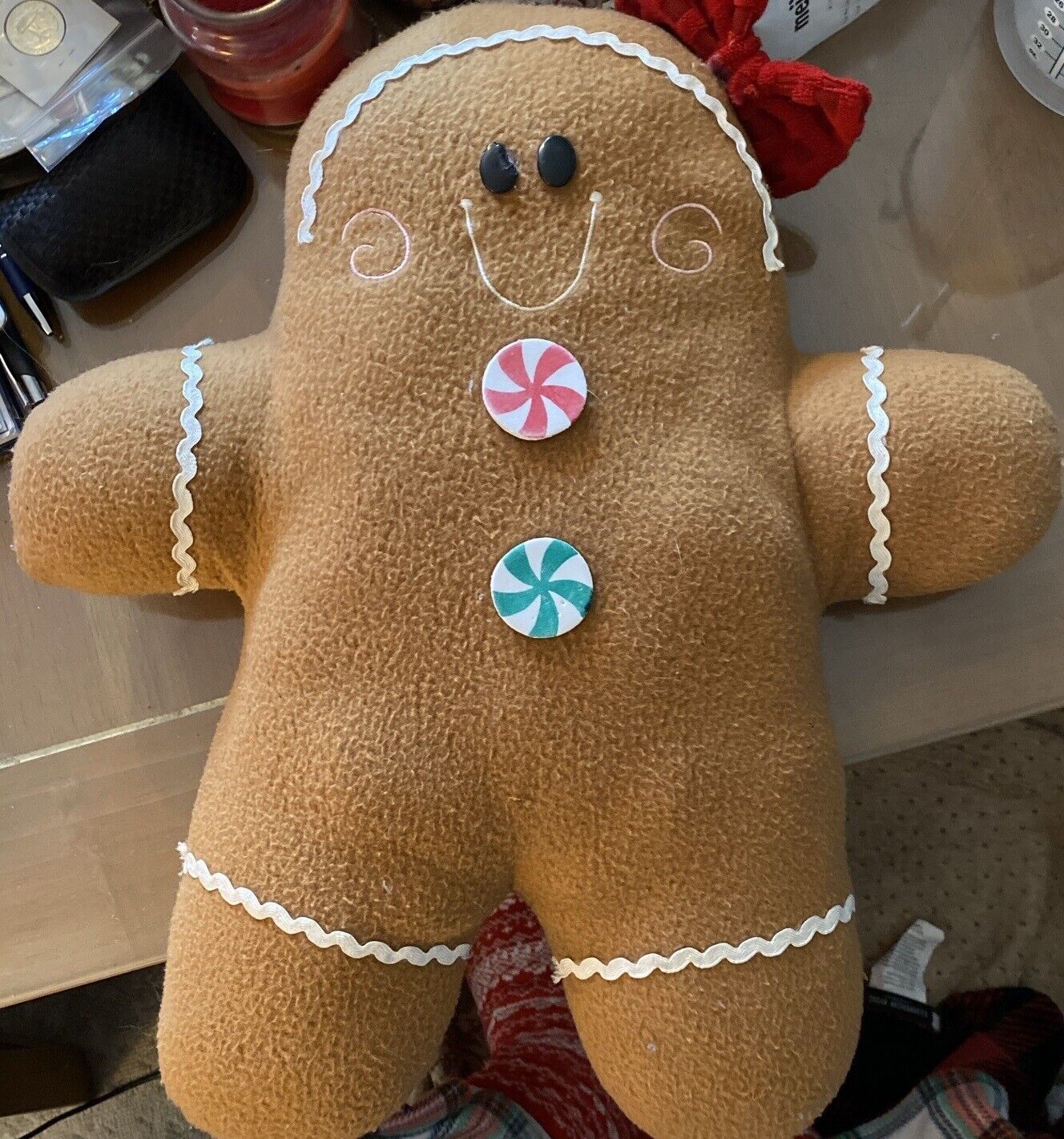 Stuffed Gingerbread Doll