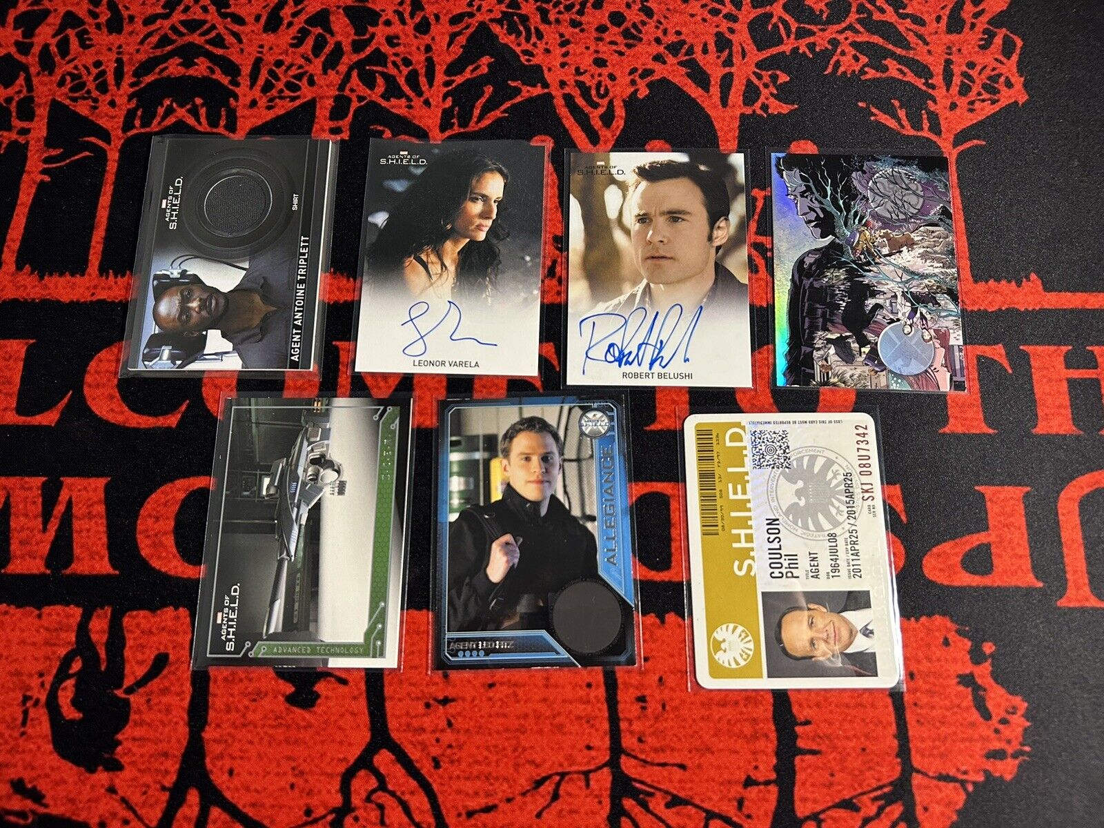 Marvel Agents Of Shield Card Lot 2015 Rittenhouse 7 CARD LOT 🔥 2 AUTOS 🔥