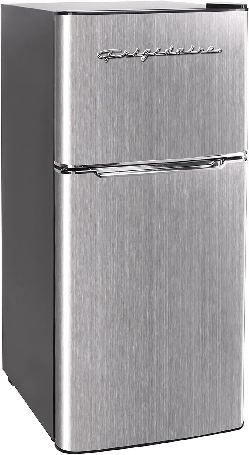 EFR451 2 Door Refrigerator/Freezer, 4.6 cu ft, Platinum Series, Stainless Steel