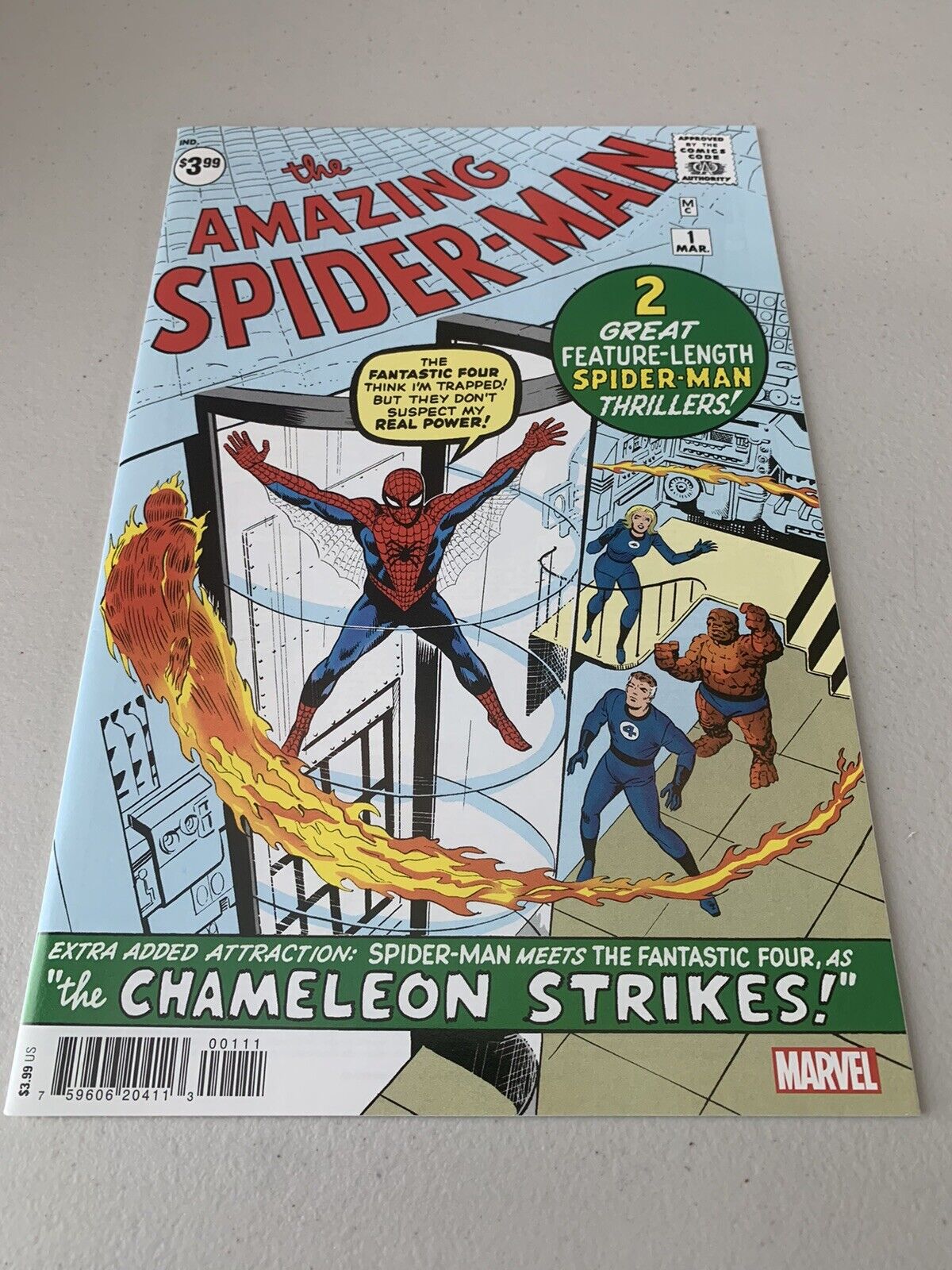Amazing Spider-Man No. 1 Facsimile Edition (Marvel Comics 2022)