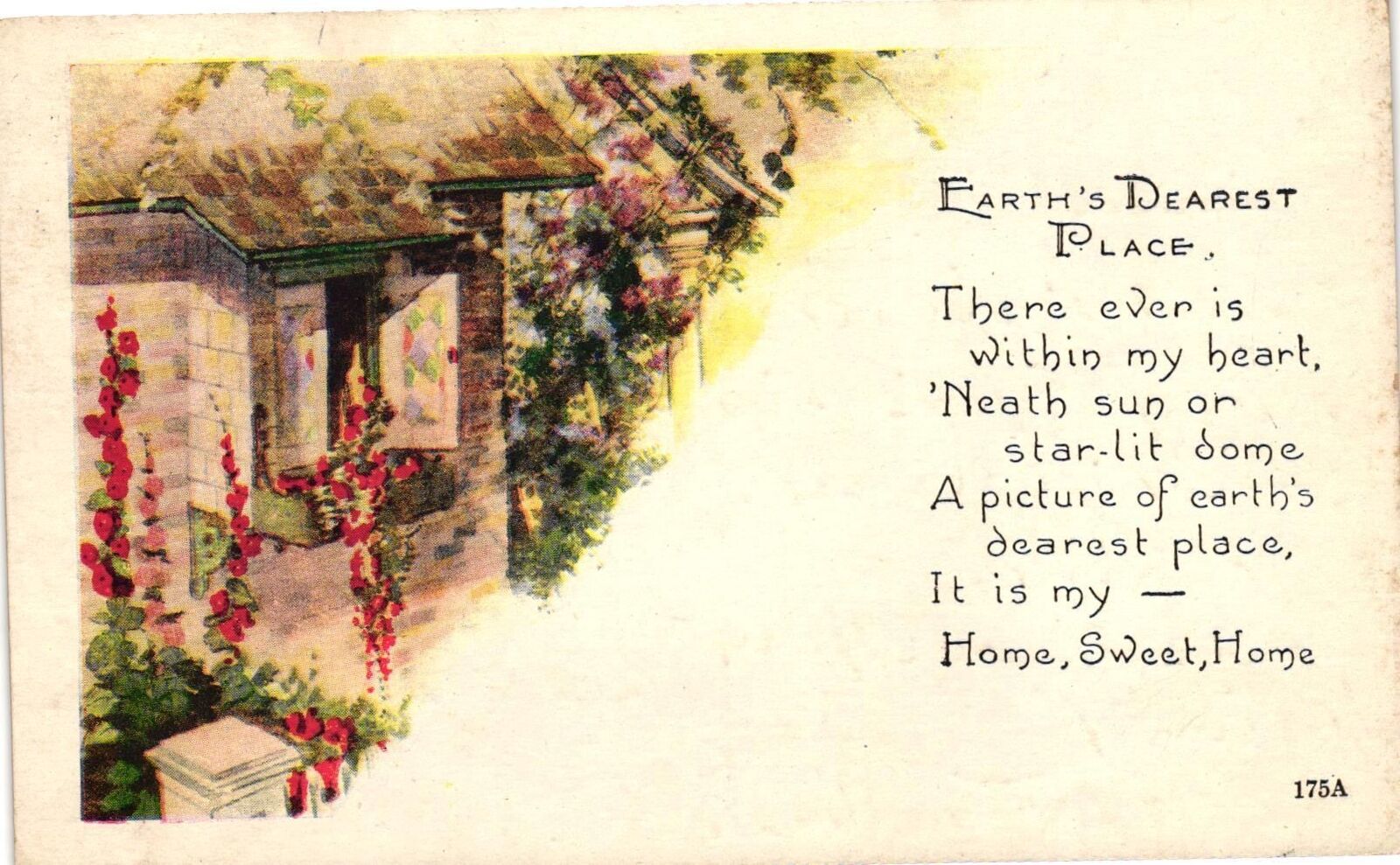 Vintage Postcard- Earth\'s Dearest Place