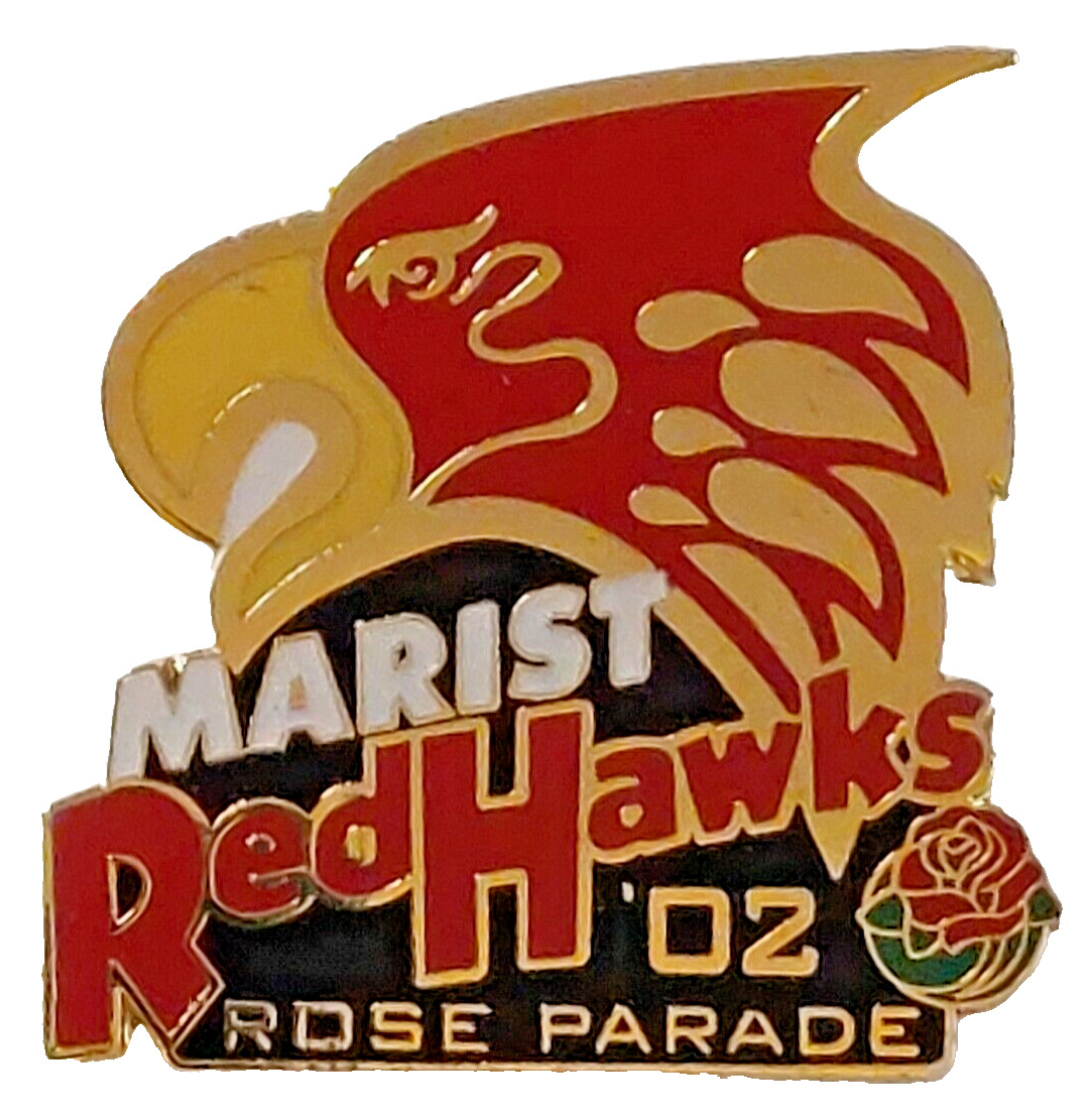 Rose Parade 2002 Marist Red Hawks Lapel Pin