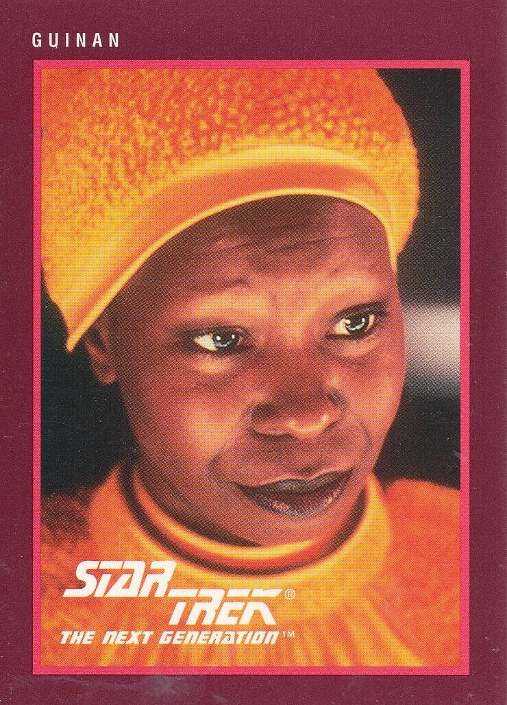 Guinan Whoopi Goldberg 1991 Impel Star Trek 25th #122 TNG