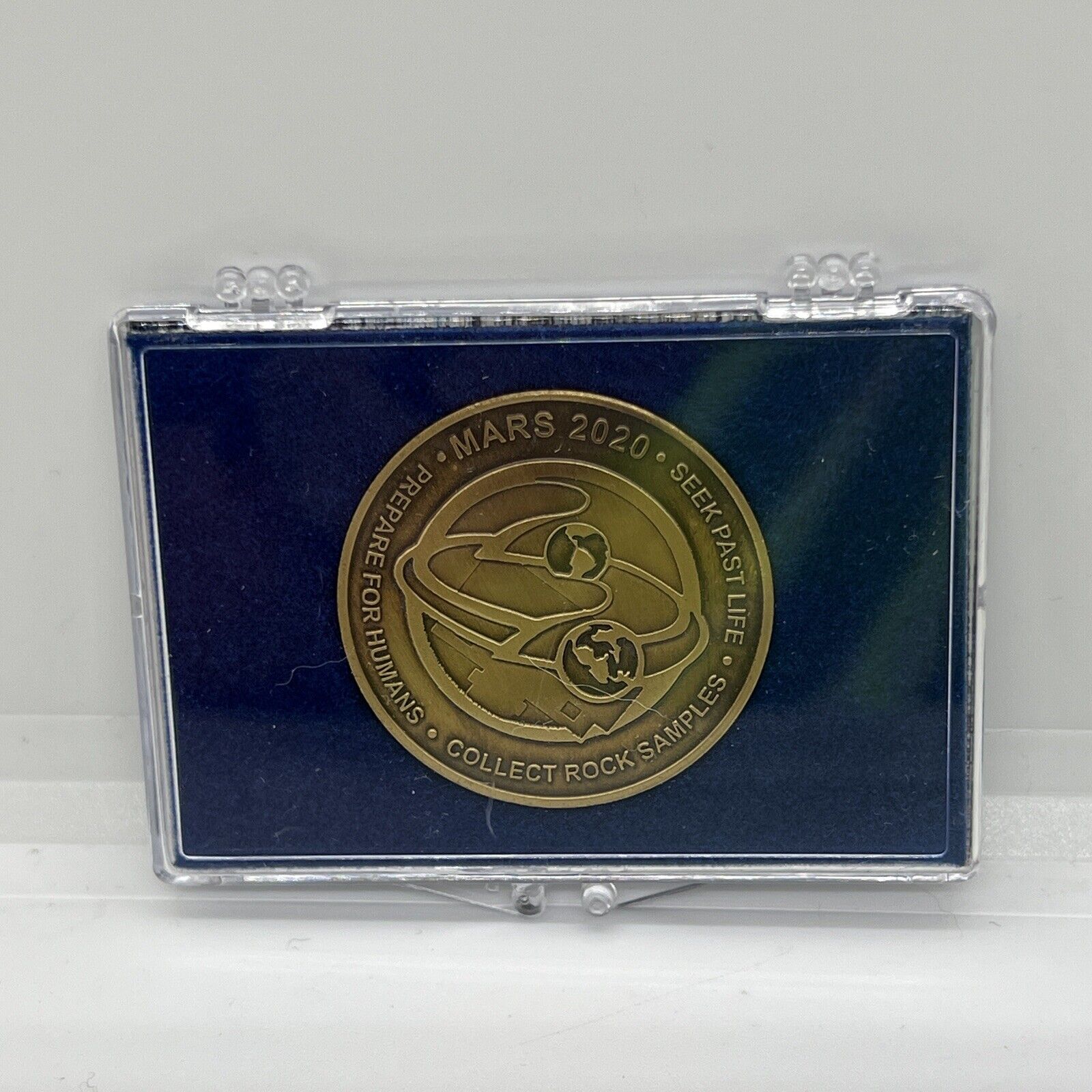 MARS 2020 Bronze Coin - 2 Sided With NASA Logo
