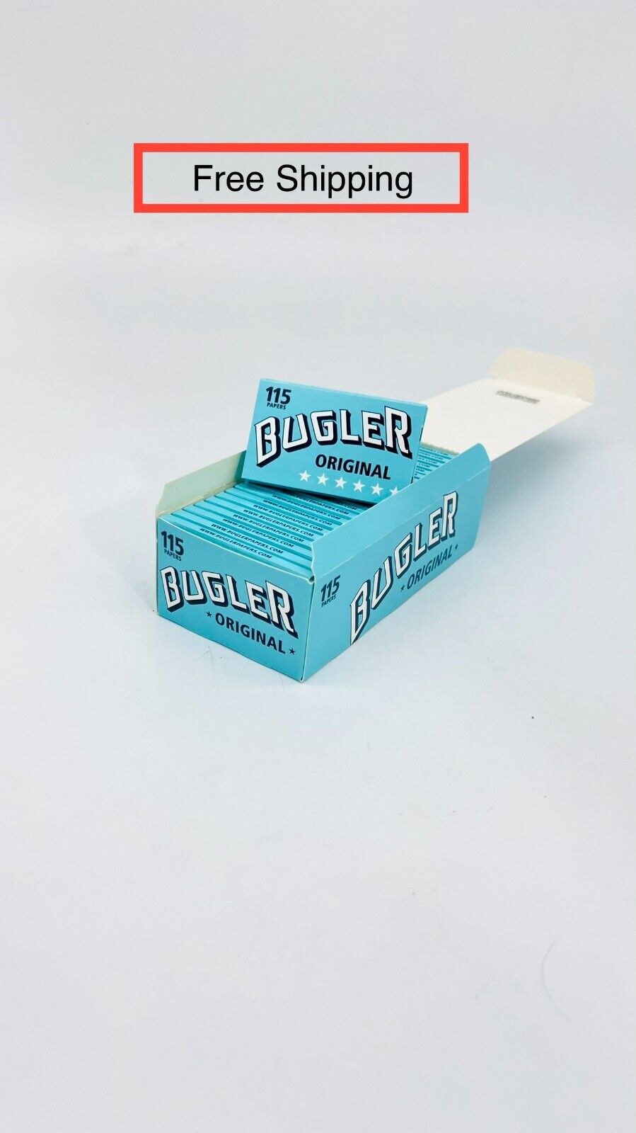 24 x Bugler Cigarette Rolling Paper 70mm \