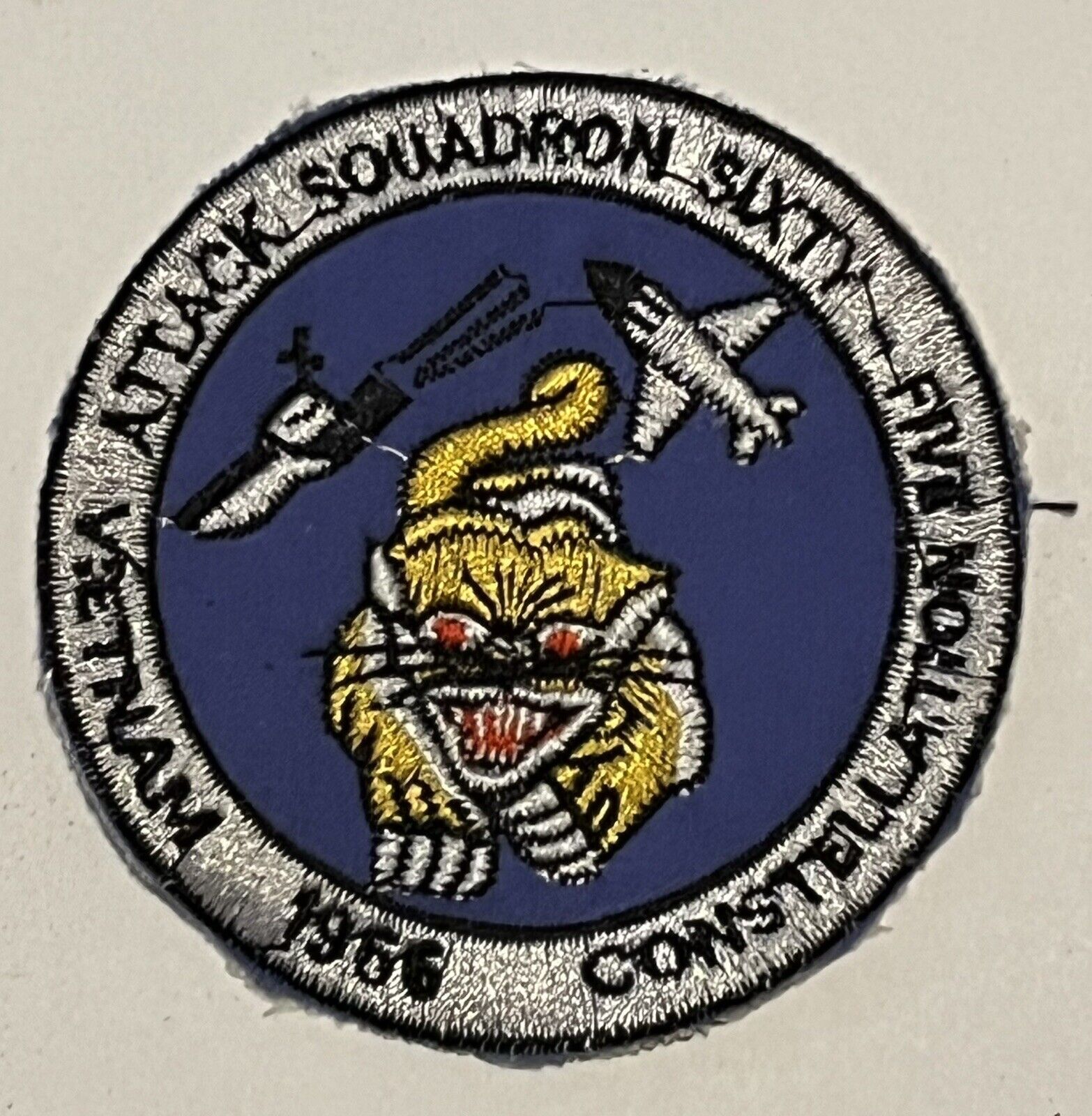 RARE USN Vietnam War 1966 Theater Made Attack Squadron 65 Constellation Patch
