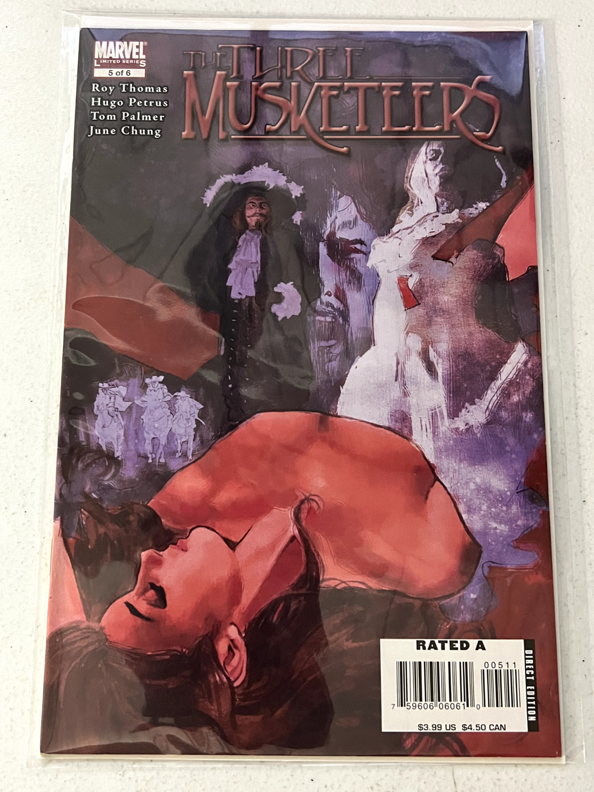 Marvel Illustrated: The Three Musketeers #5 (2008-2009) Marvel Comics | Combined