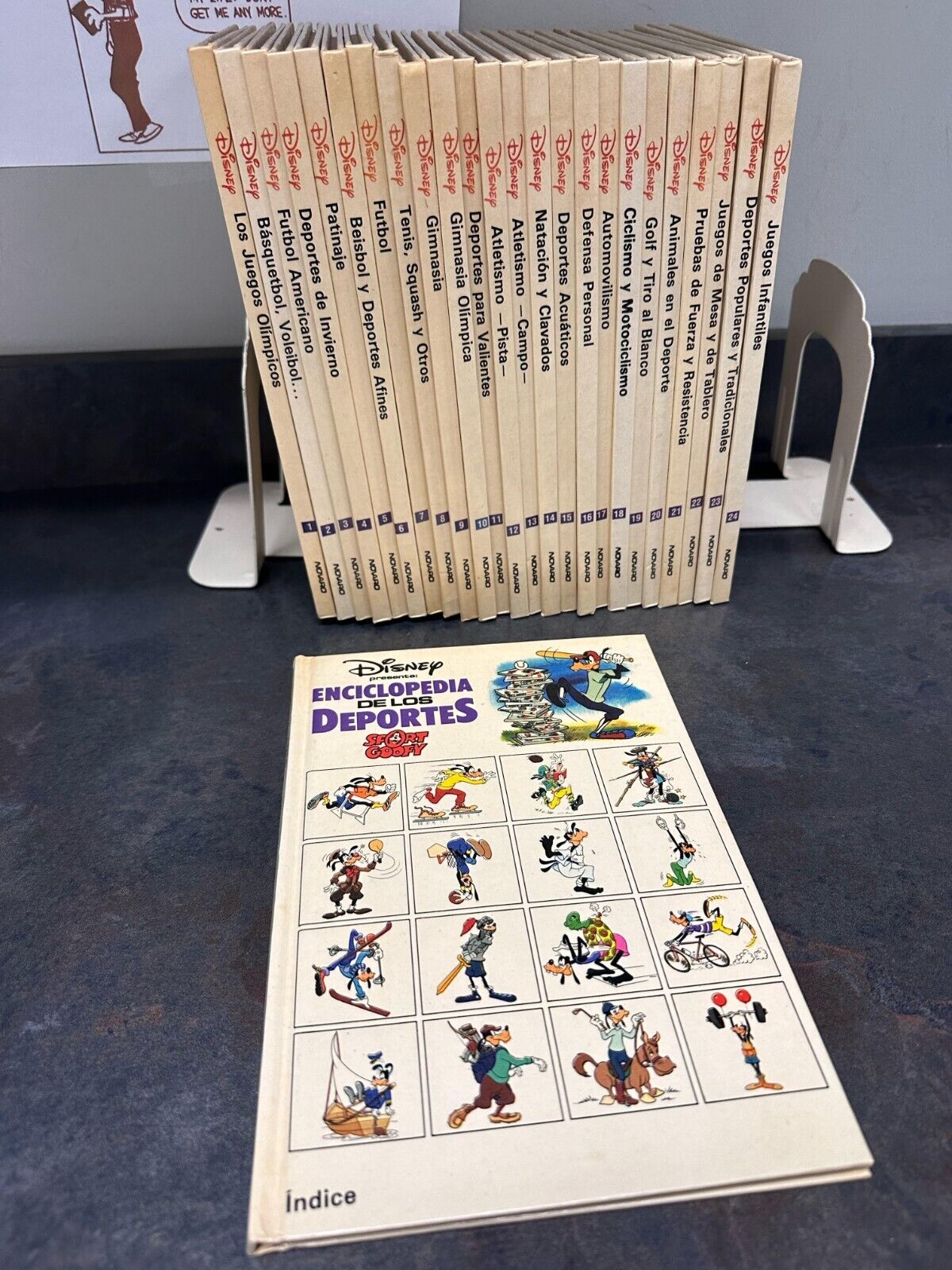 Walt Disney Enciclopedia De Los Deportes 25 Volumes With Goofy