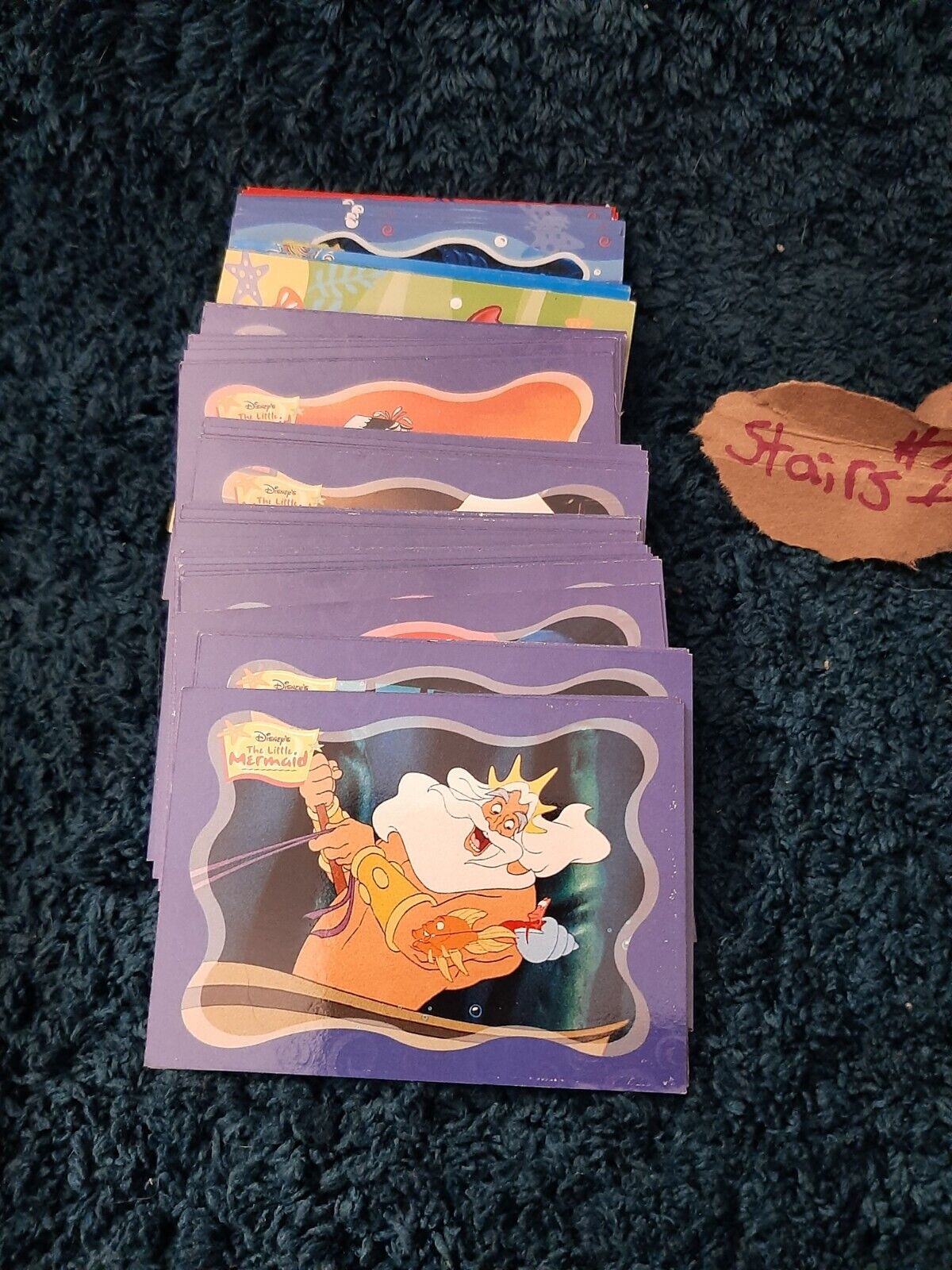 1997 Upper Deck Disney's The Little Mermaid Complete Card Set