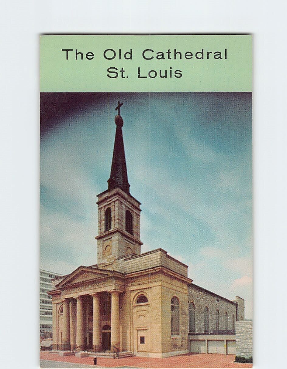Postcard Old St. Louis Cathedral St. Louis Missouri USA