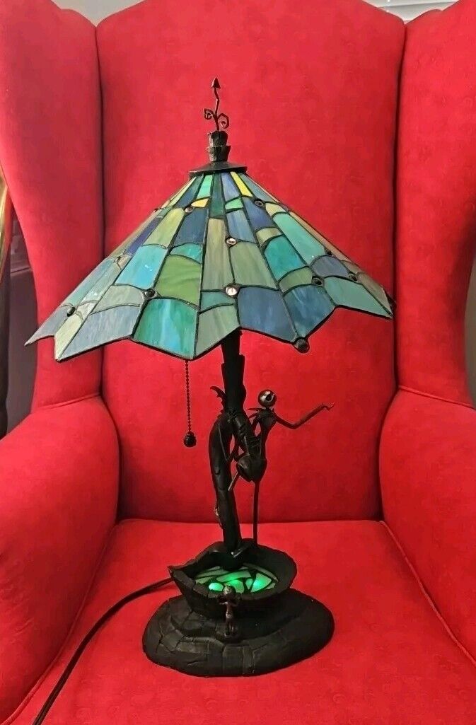 RARE Vintage 10th Anniversary Limited Edition Nightmare Before Christmas Lamp 