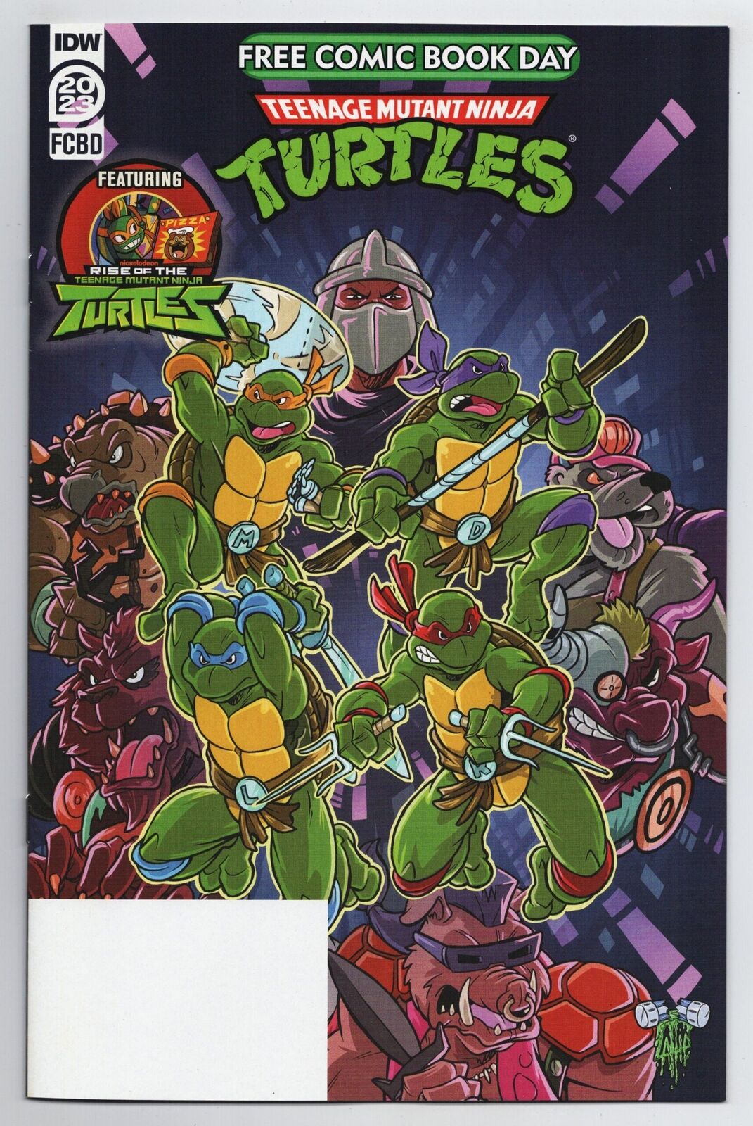 FCBD 2023 TMNT Teenage Mutant Ninja Turtles #1 Unstamped (IDW)