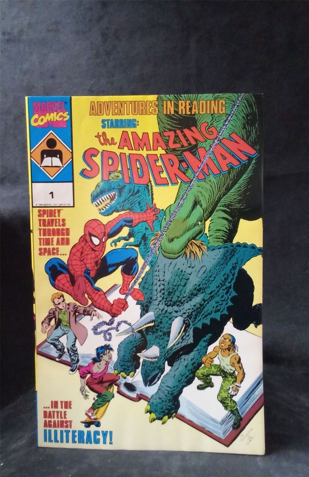 Adventures in Reading Starring the Amazing Spider-Man #1 1990 Marvel Comics