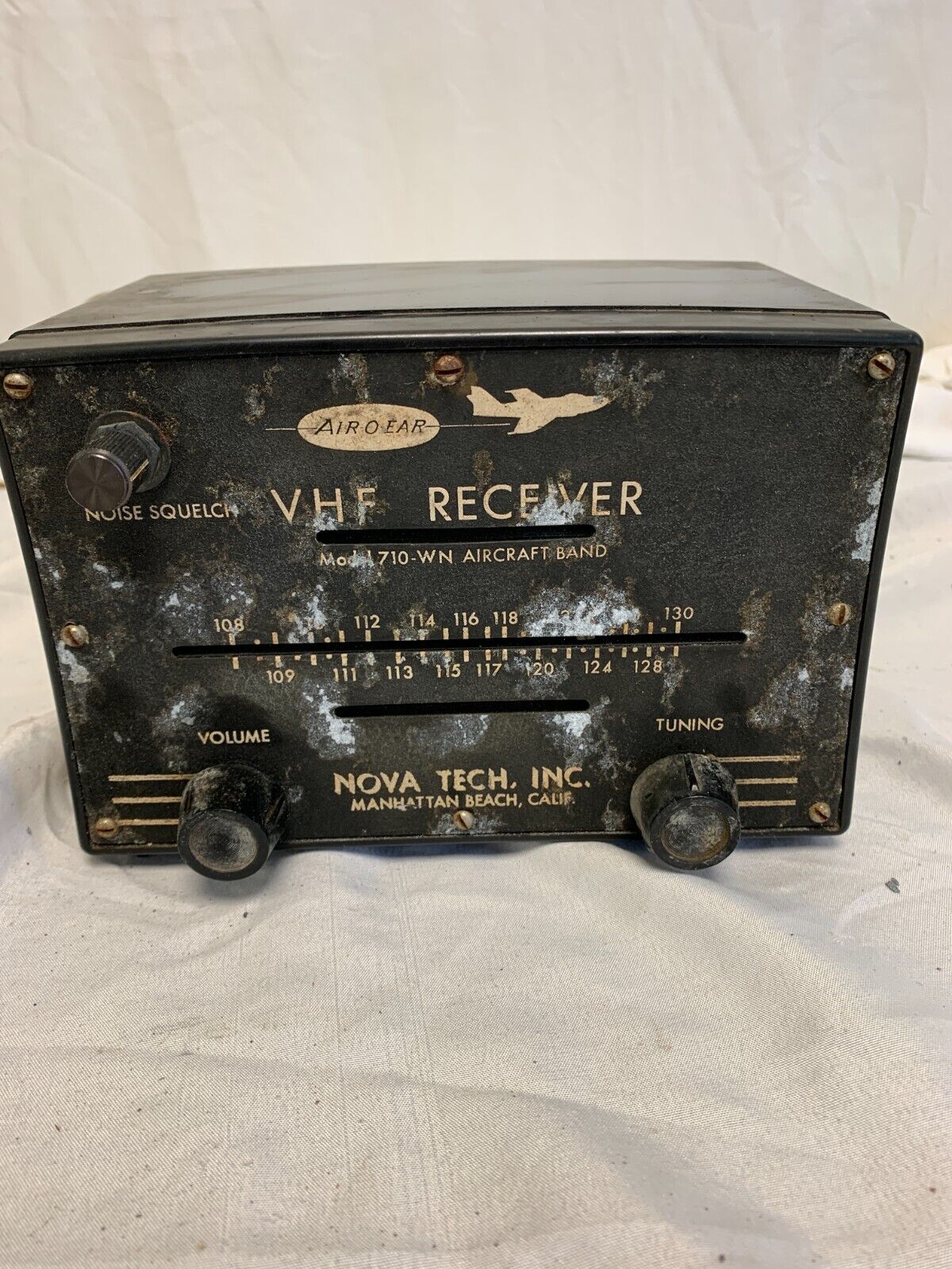 Rare 1958 Air-O-Ear 23 Channel VHF Transmitter-Receiver Nova-Tech