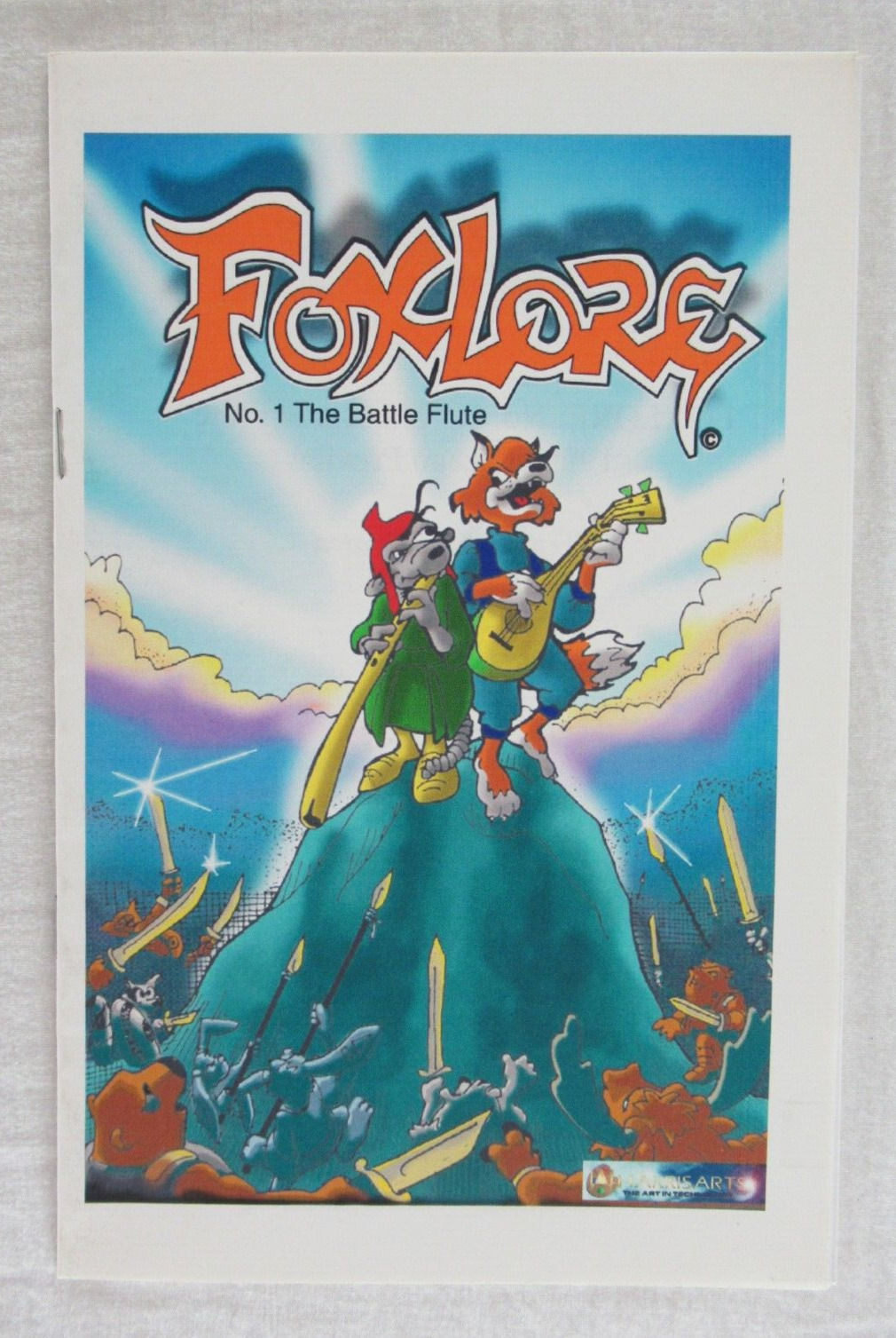 Foxlore #1 The Battle Flute 1999 Chicago Preview Convention Exclusive Ashcan