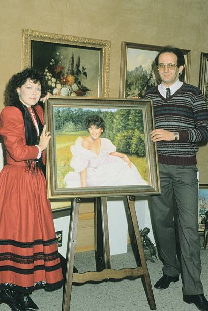 Anja Kruse, Michael Oefelein, Galerie in Grunwald, Dusseldor - 1985 Old Photo
