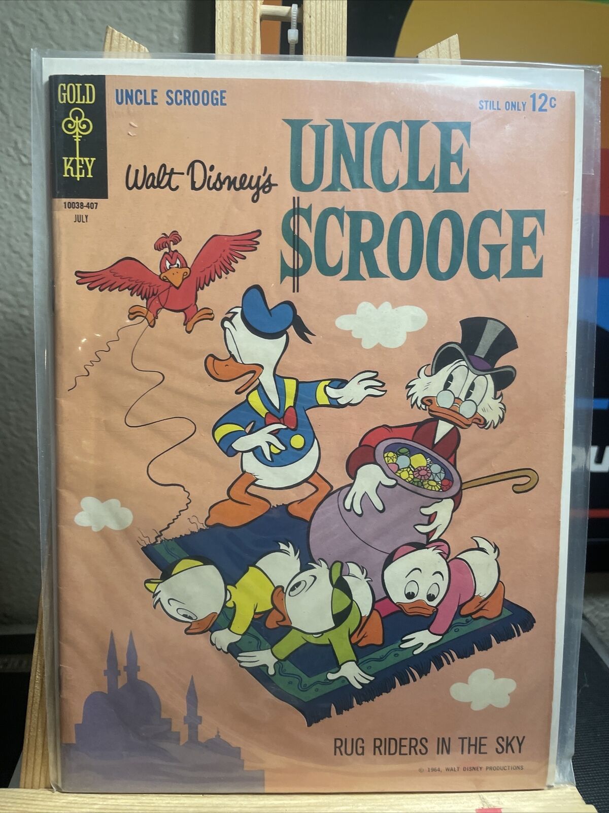 Walt Disney's UNCLE SCROOGE #50  Dell Comics 1964  Barks  Fine/VF