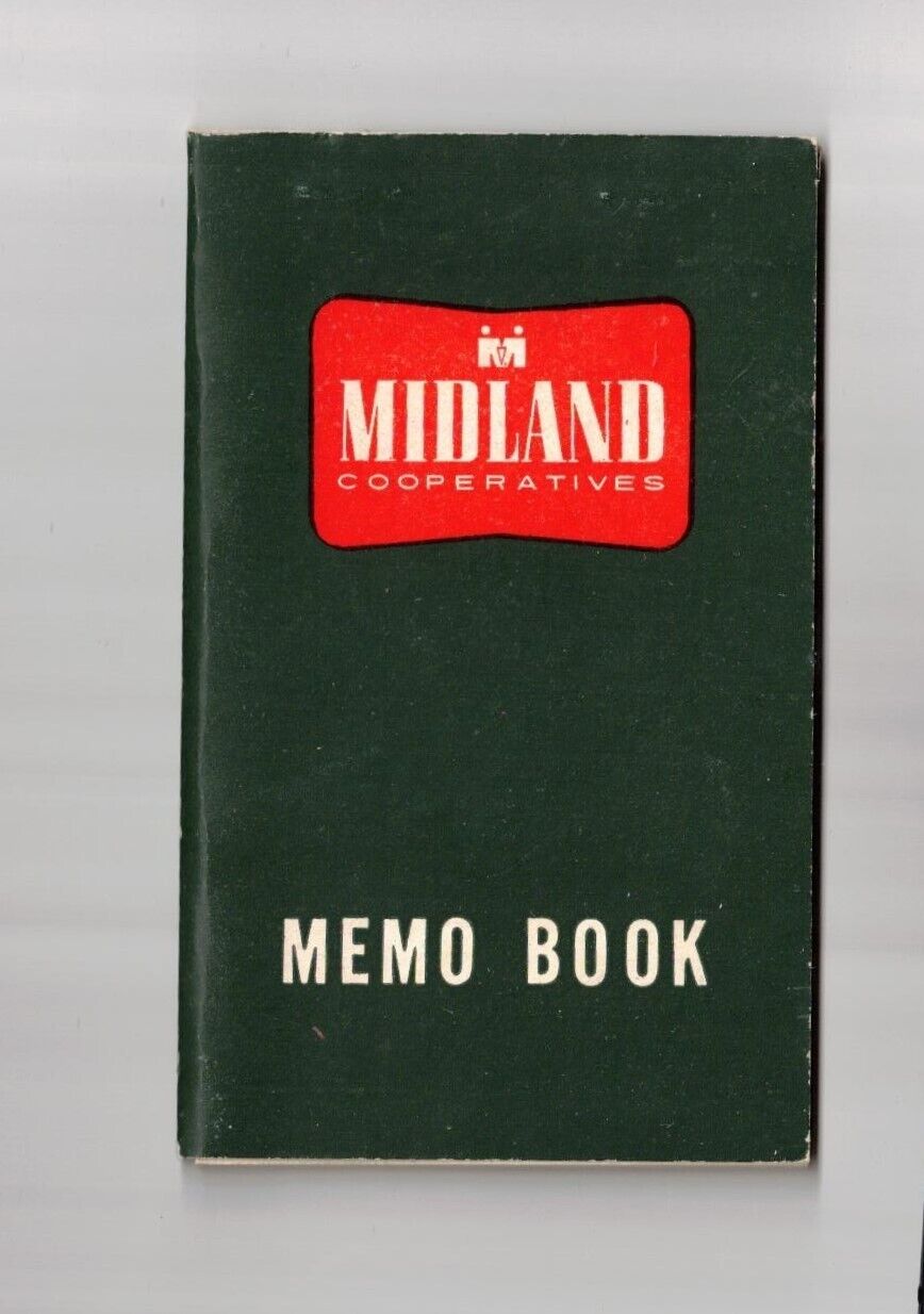 1960s Midland Cooperatives MemoPocket Book