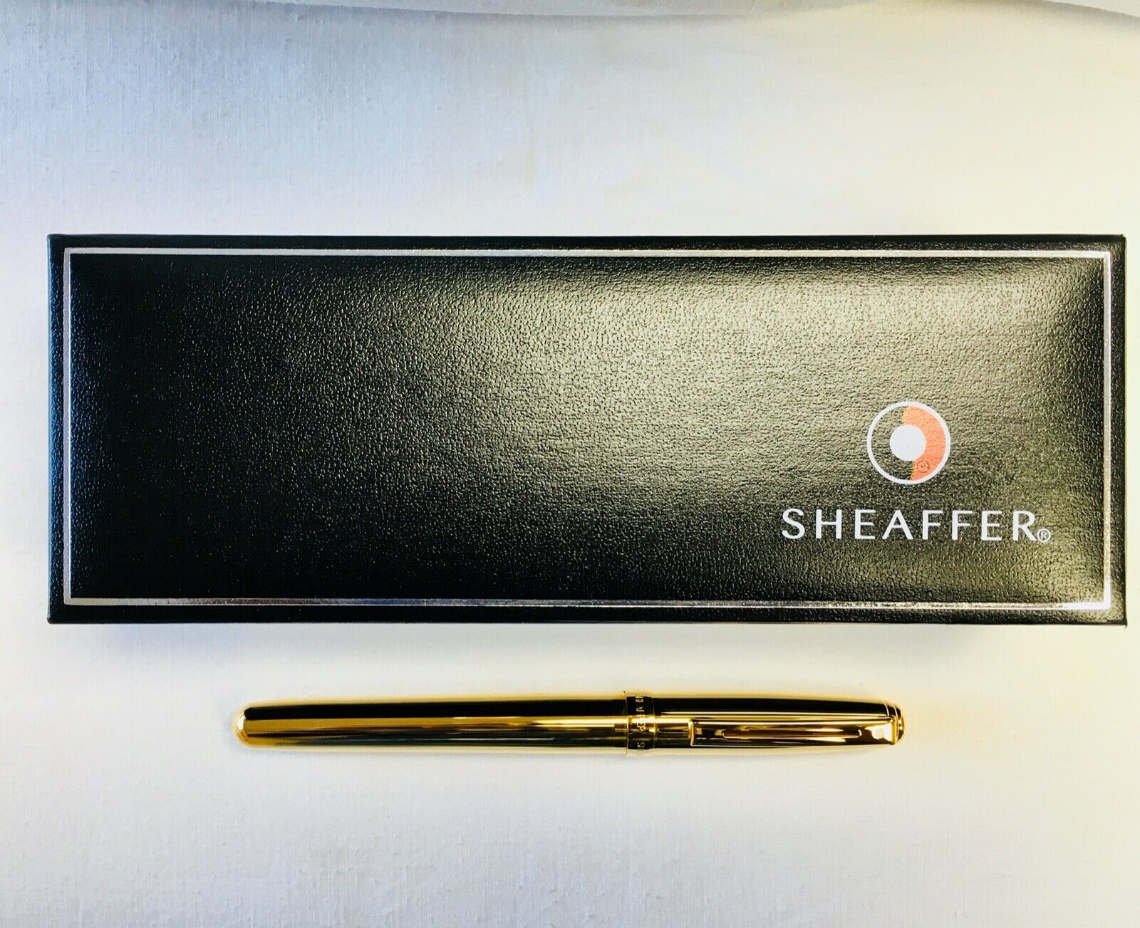 Sheaffer Prelude 22K Gold Plate “B” Nib Fountain Pen