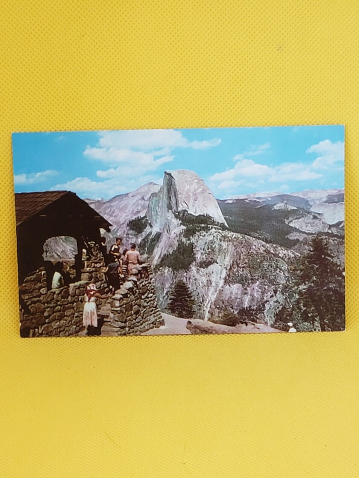Yosemite National Park California The Lookout Glacier Point Postcard #255