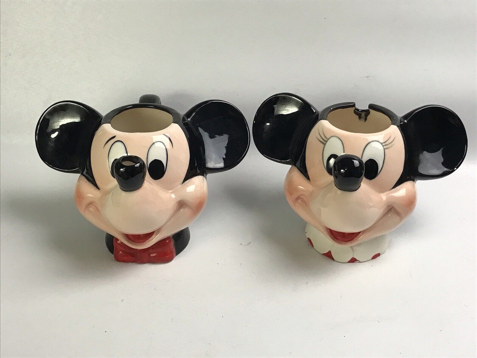 APPLAUSE INC. DISNEY MICKEY / MINNIE MOUSE TEAPOT Or CREAM AND SUGAR Missing Lid