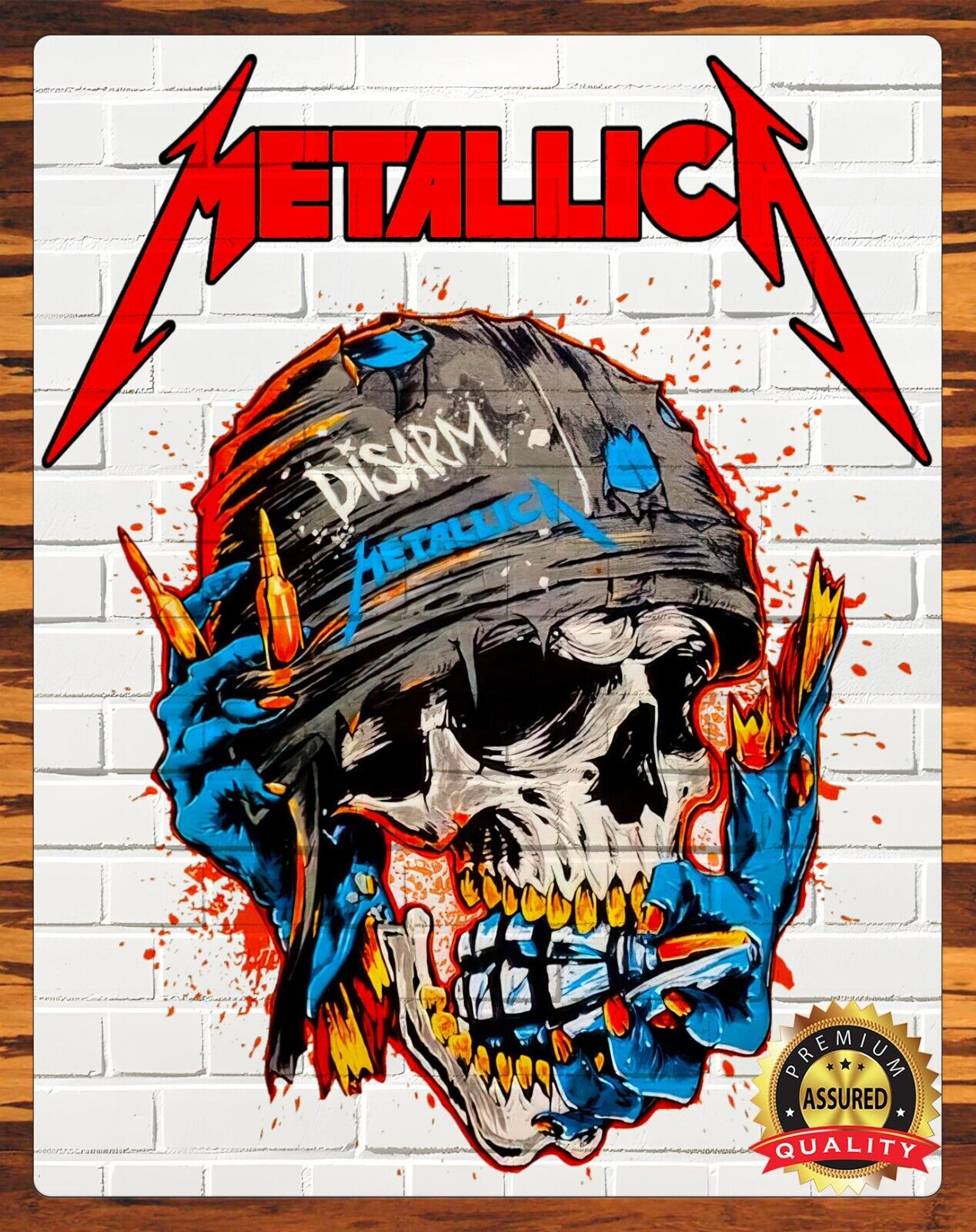 Metallica - Heavy Metal - Rock - Metal Sign 11 x 14