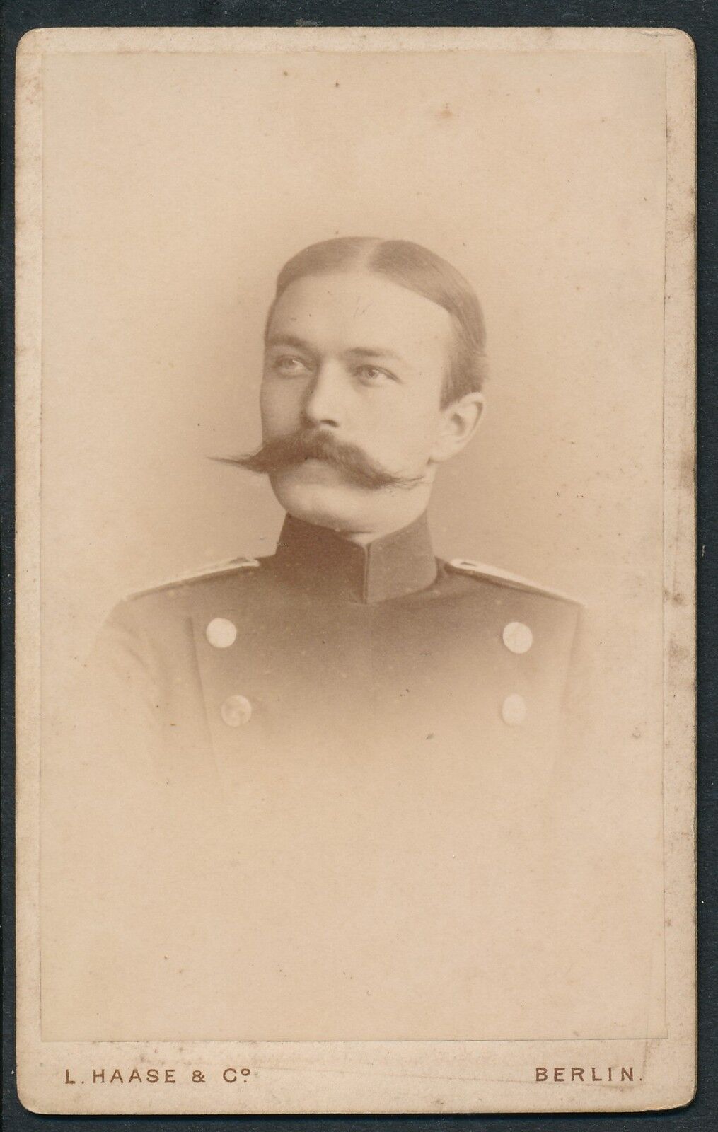 CDV c. 1890 - Military Ph. Haase in Berlin Germany Germany - T805