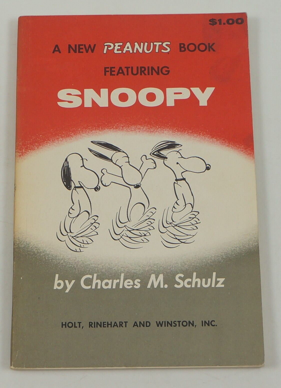 A New Peanuts Book Featuring Snoopy SC by Charles M. Schulz 1968 Charlie Brown