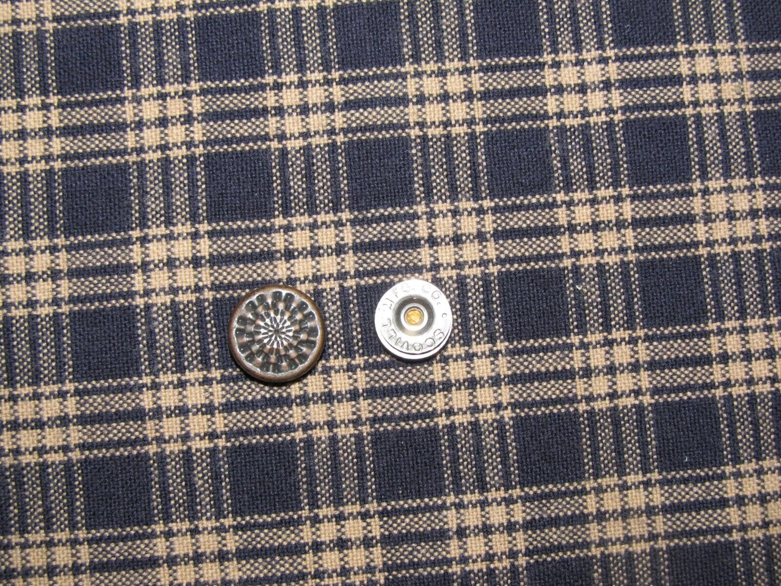 Scovill Mfg Co Replacement Vintage Snap Metal Button Vintage 1/2\