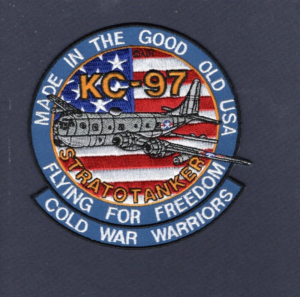 KC-97 STRATOTANKER Boeing USAF ANG SAC AREF Strategic Air Command Squadron Patch