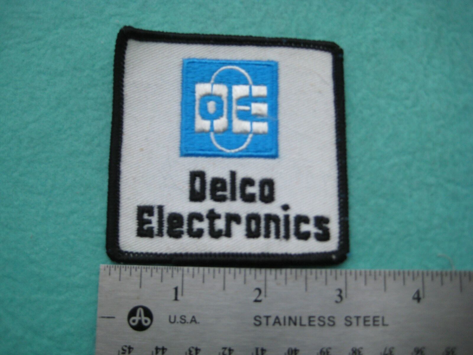 Vintage GM AC Delco Electronics Dealer Service Parts Hat Patch