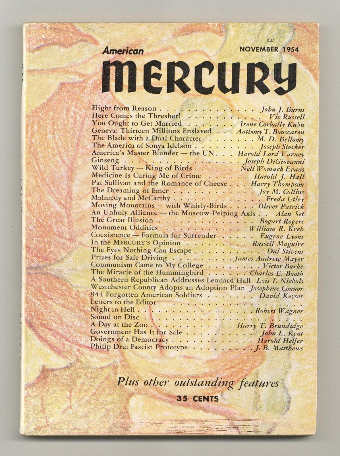 American Mercury #347 VG/FN 5.0 1952 Low Grade