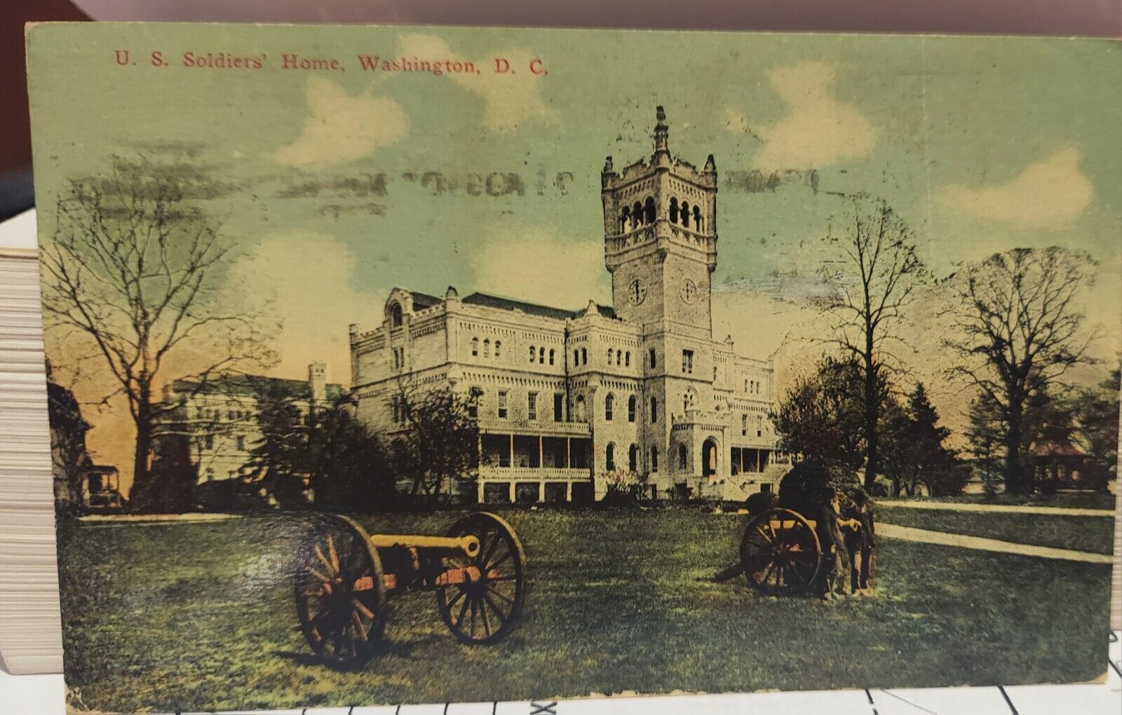 Vintage Postcard U. S. Soldier\'s Home Washington D. C.  (A186)