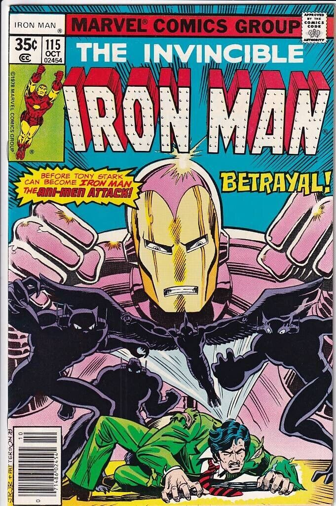 42193: Marvel Comics IRON MAN #115 NM- Grade