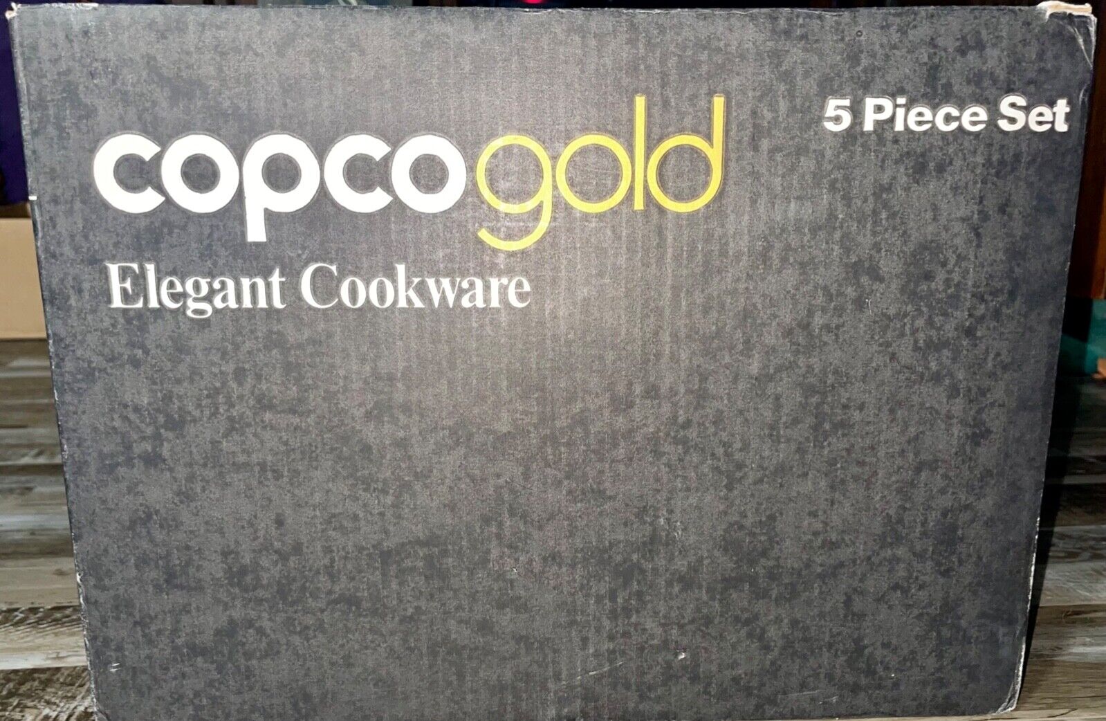 Copco Gold 5 Piece Set New