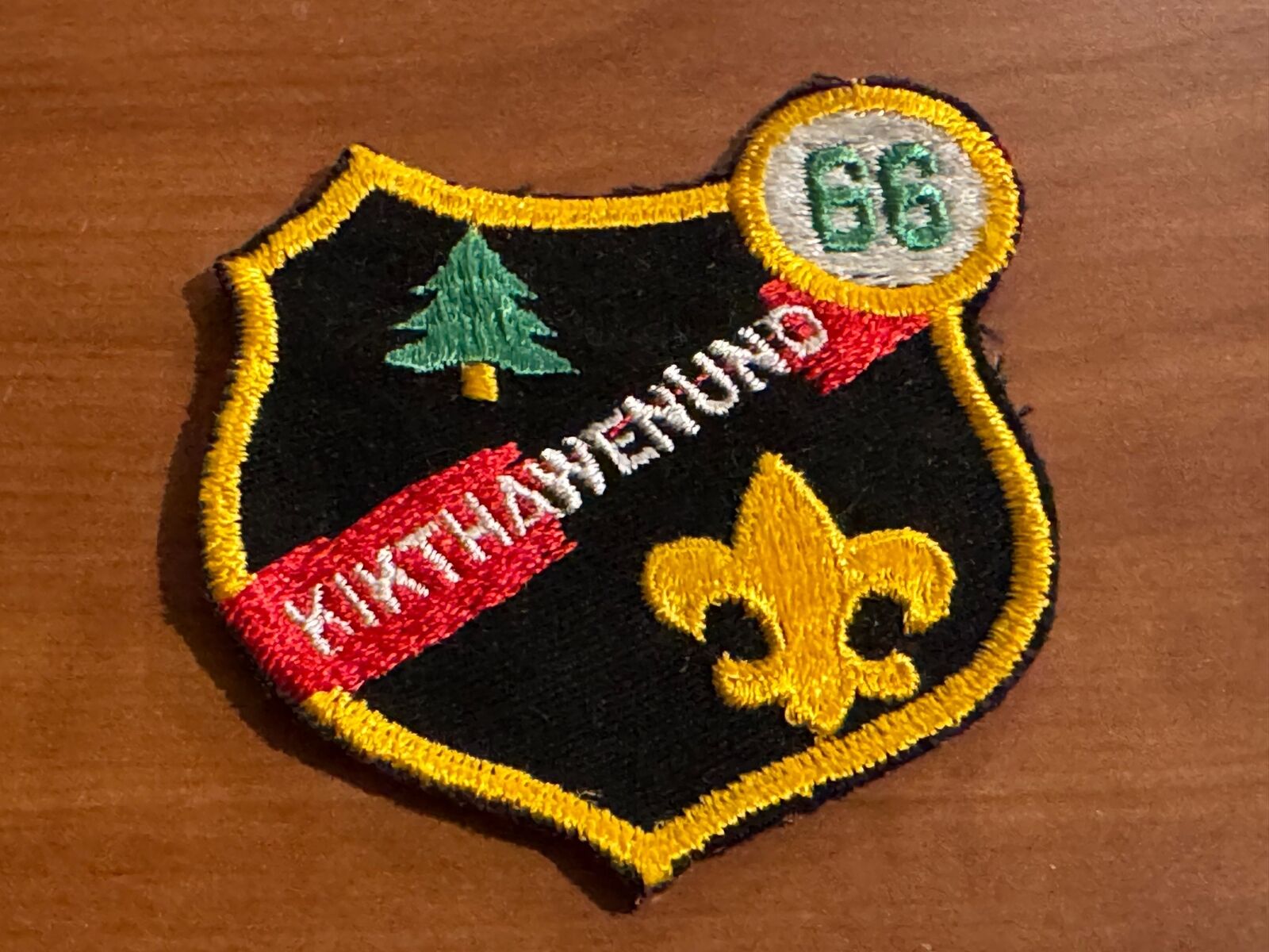 BSA, 1966 Camp Kikthawenund Patch, Kikthawenund Area Council