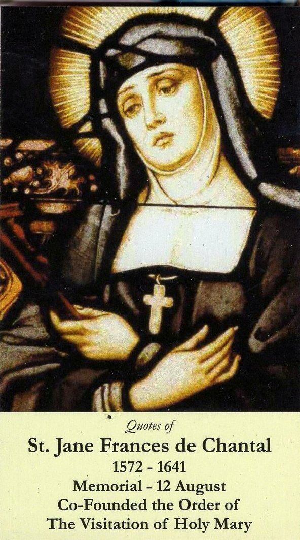 Saint Jane Frances de Chantal  (2\