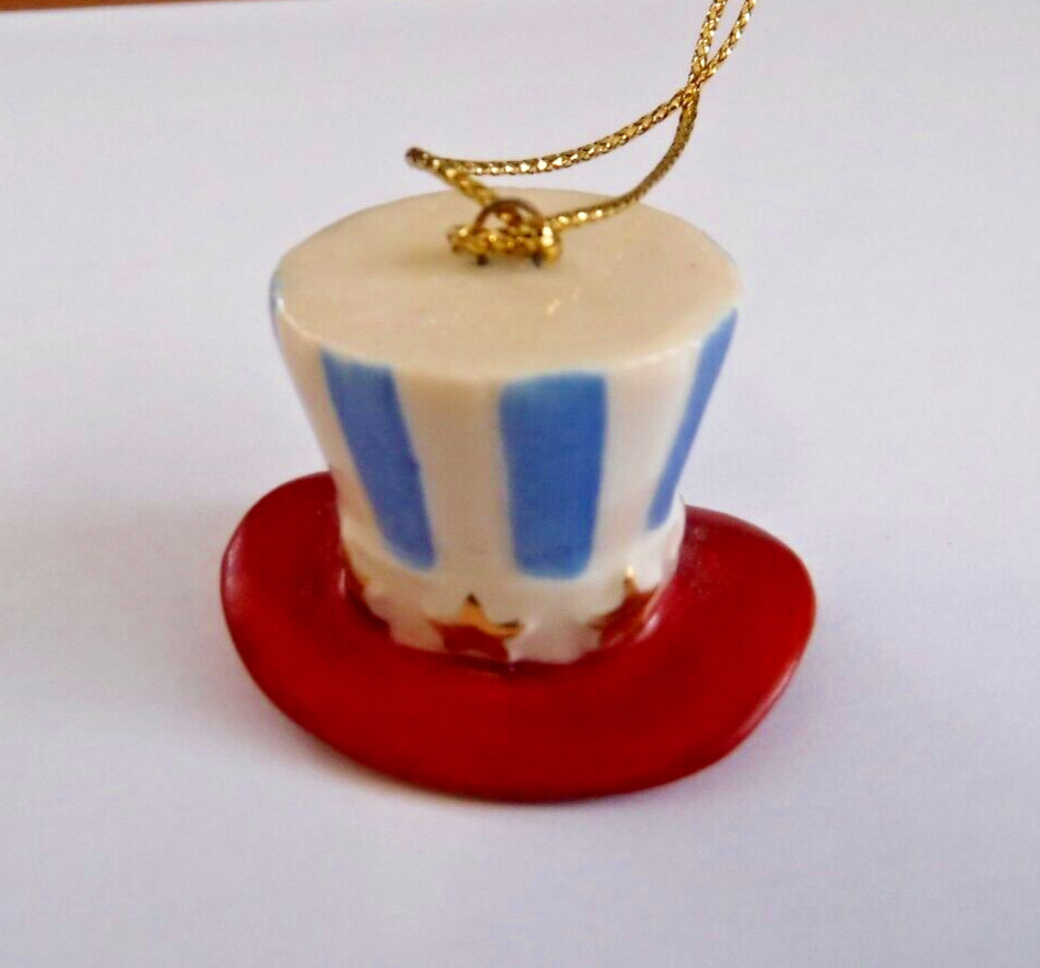 Lenox Independence 4th of July Patriotic Miniature Ornament Hat