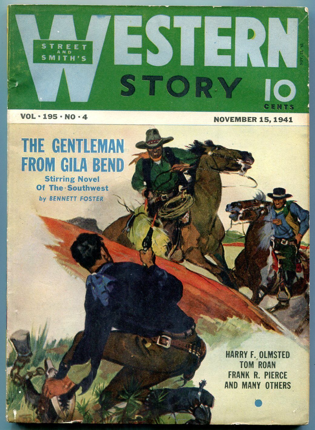 Western Story Magazine Pulp November 15 1941- Gentleman from Gila Bend FN