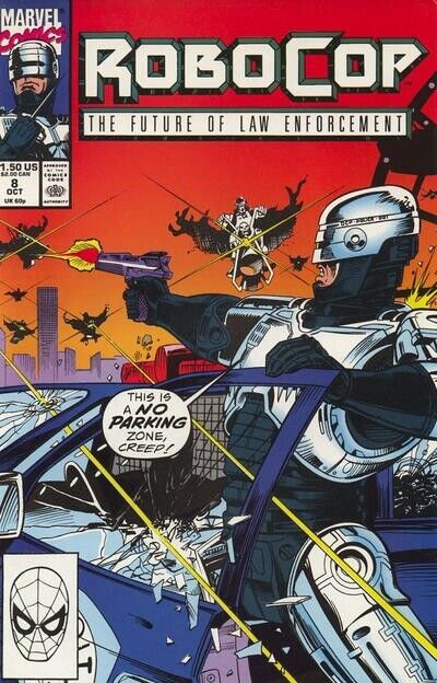 Robocop: The future Of Law Enforcement #8; Marvel 1990; FN