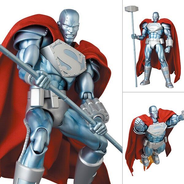 Mafex No. 181 Returns Of Superman - Steel action figure Medicom (100% authentic)