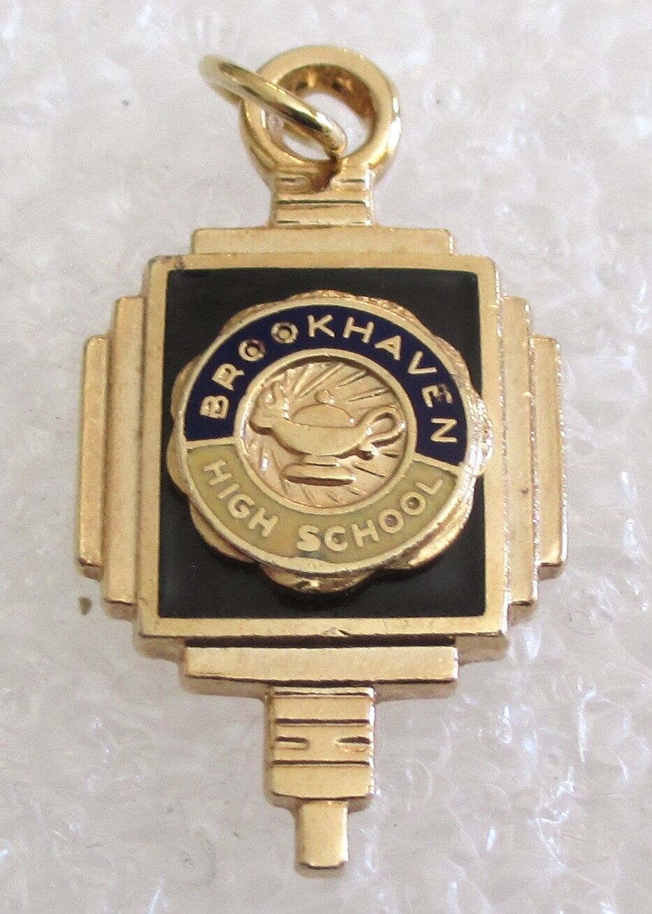 Vintage Brookhaven High School Key Charm / Fob - Columbus, Ohio