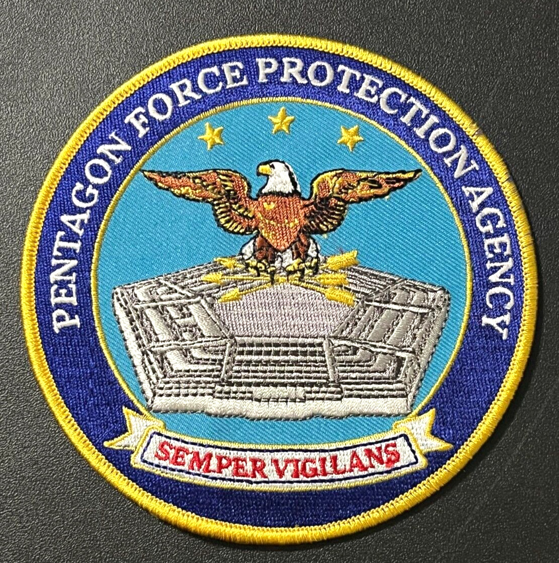 PENTAGON FORCE PROTECTTION AGENCY PATCH (PD5) POLICE