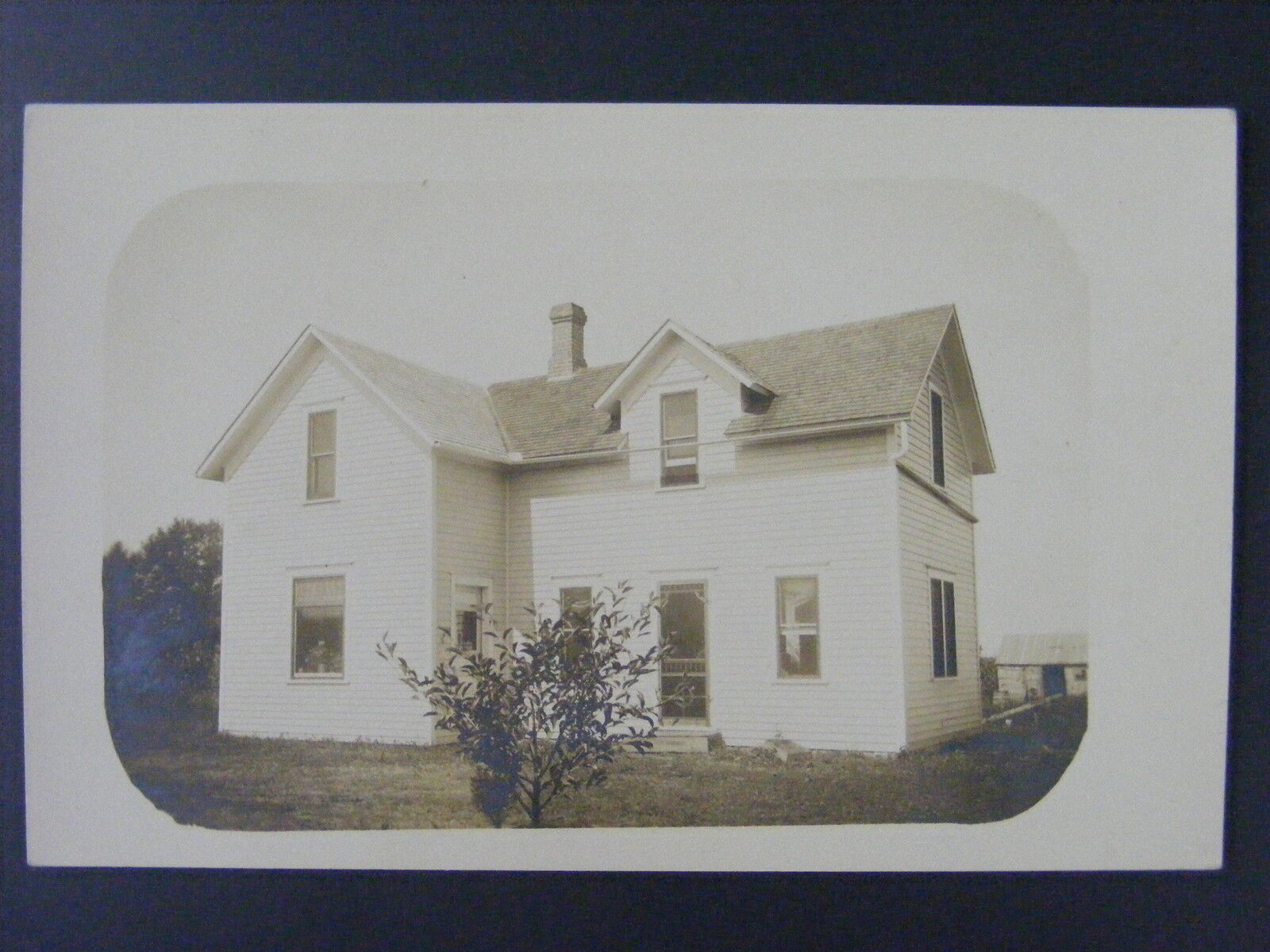 Powers Lake North Dakota Burke CO Stanley\'s House Real Photo Postcard RPPC c1910