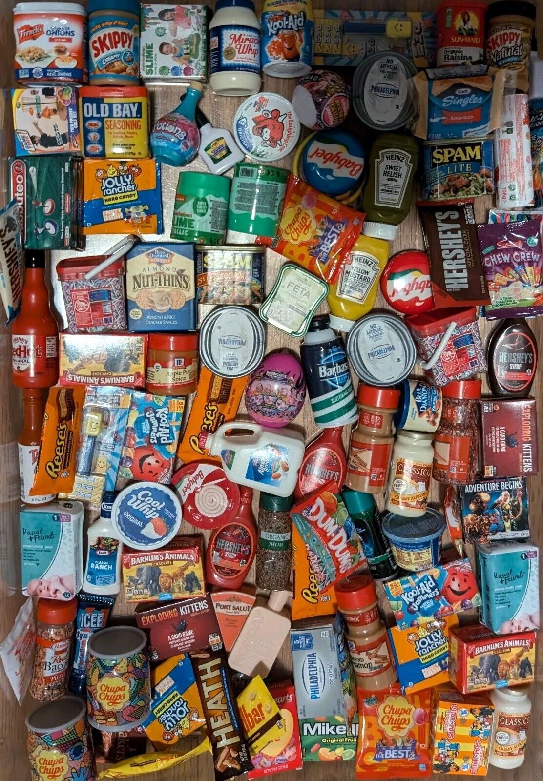Huge Lot Of Over 100 Minibrands Mostly Food Items