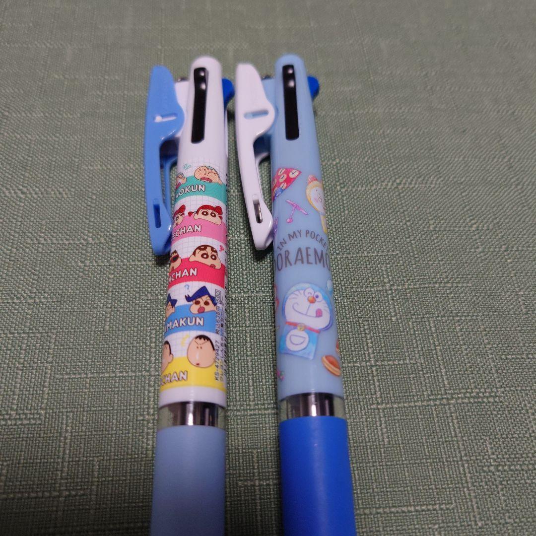 Doraemon Crayon Shin-Chan 3 Color Jet Stream Set Of 2