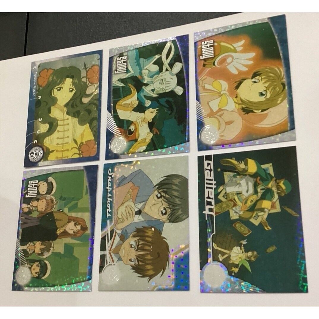 Cardcaptors Series 1 LOT of 6 Parallel Cards from Upper Deck 2000 #2