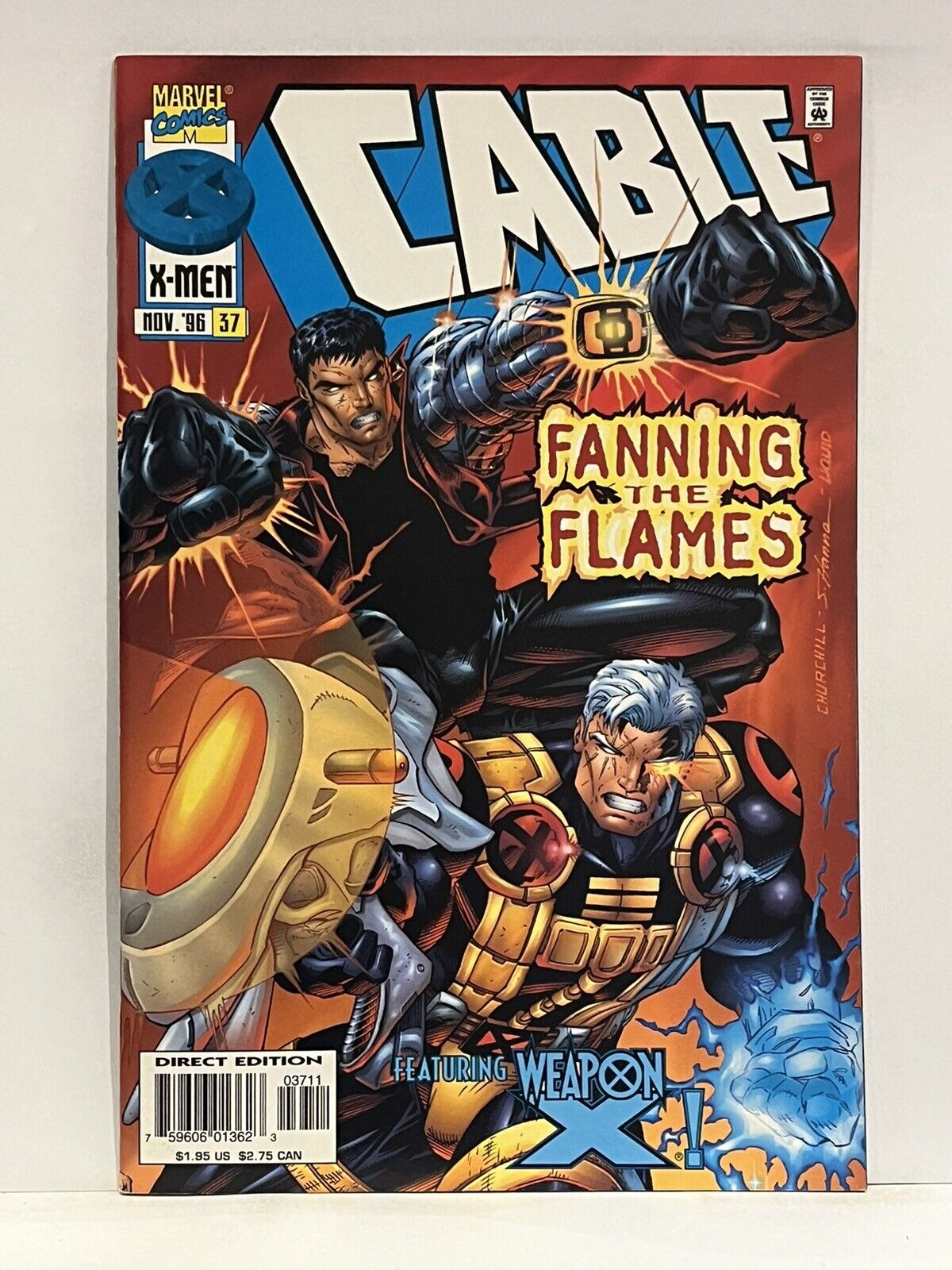 Cable (1993 series) #37,38,79,107 Marvel comics 4 Book Lot