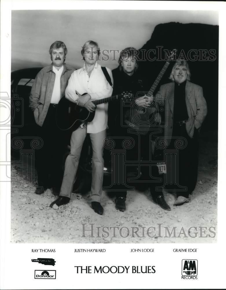 1997 Press Photo Musical Artists, The Moody Blues - syp45340